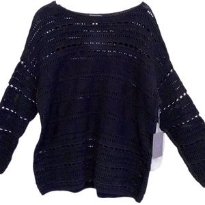 Vince Camuto Black Sweater NWT 1X